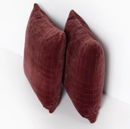 Channel Tufted Pillow Set-20"x20" thumbnail 3