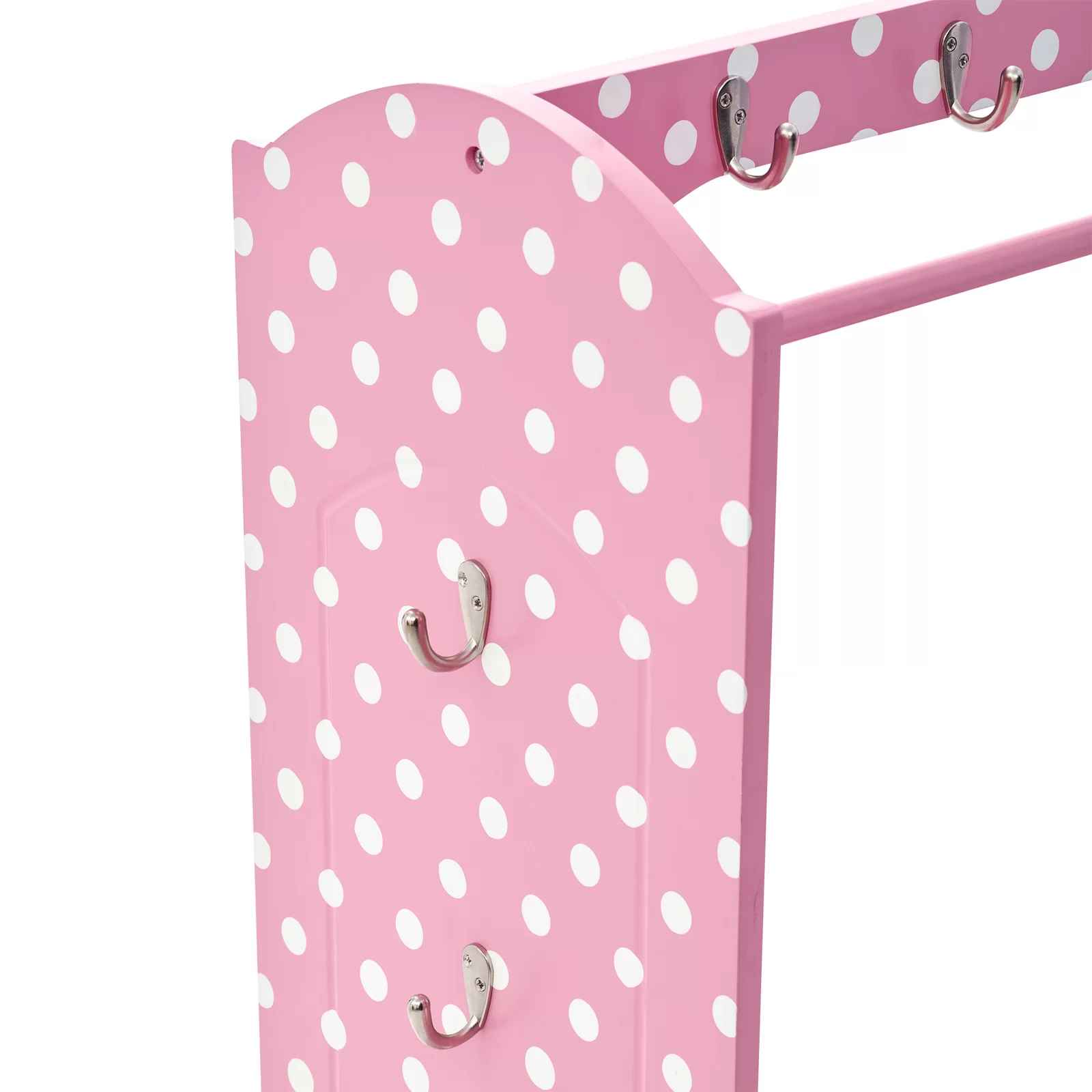 Fashion Polka Dot Prints Bella Toy Unit Armoire Dress Up thumbnail 5