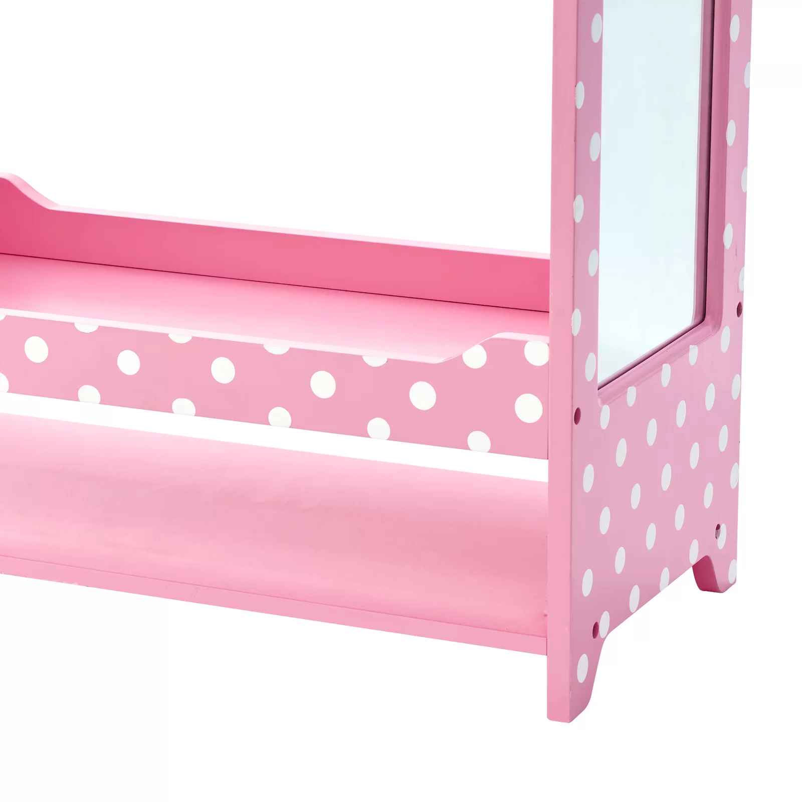 Fashion Polka Dot Prints Bella Toy Unit Armoire Dress Up thumbnail 6
