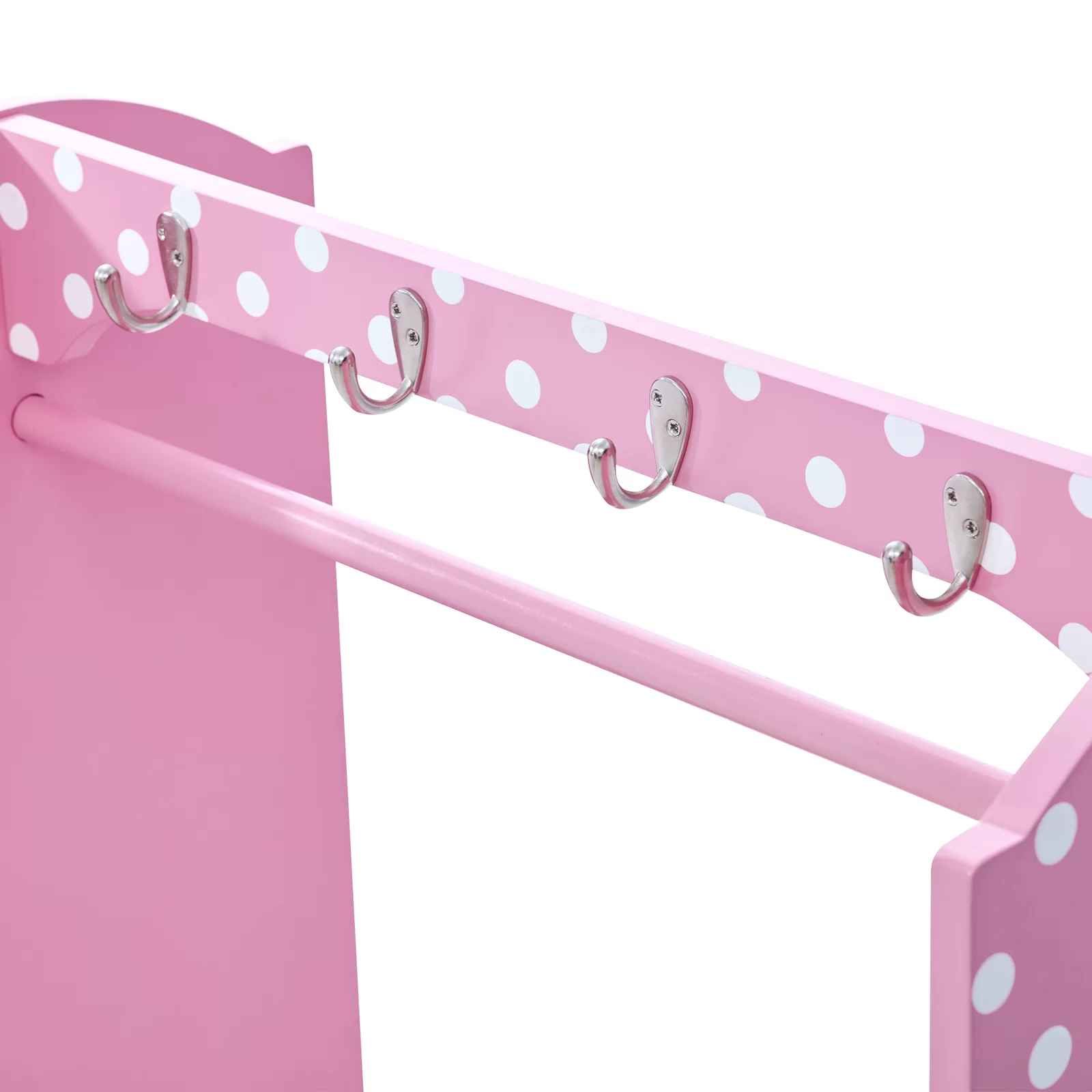Fashion Polka Dot Prints Bella Toy Unit Armoire Dress Up thumbnail 7