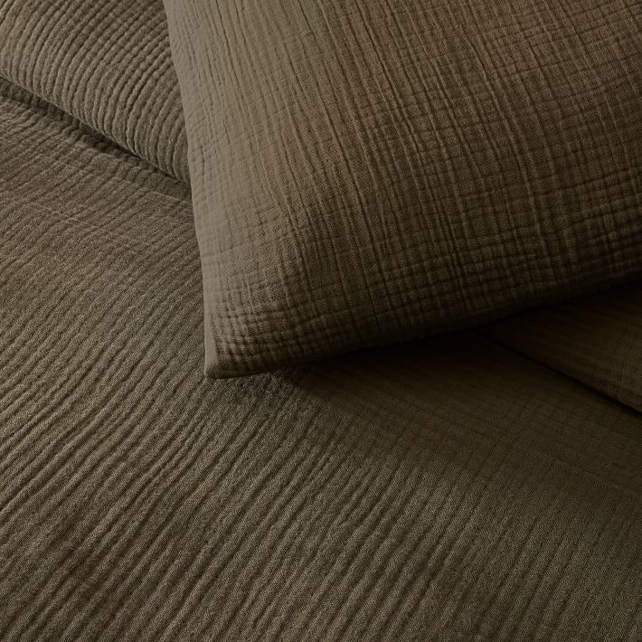 Dreamy Gauze Cotton Duvet, King thumbnail 2