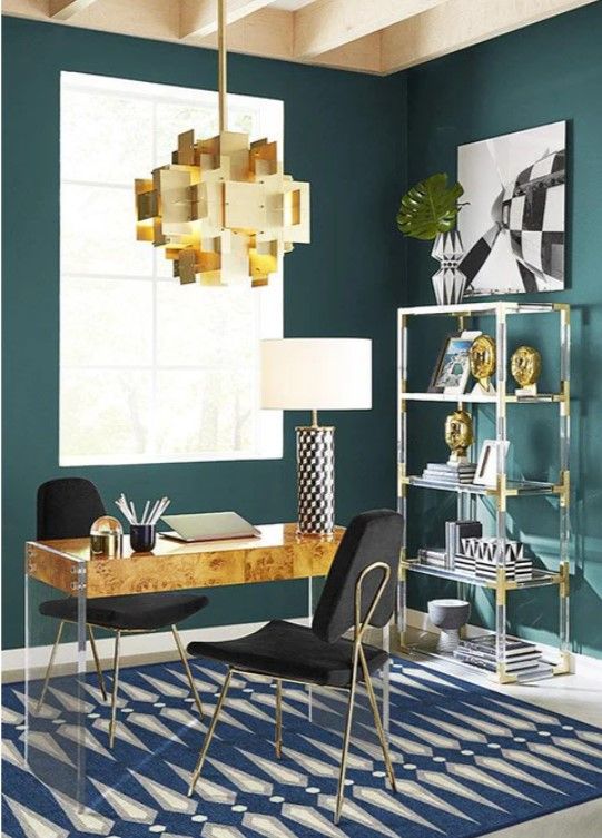 Jonathan Adler Carnaby Admiral Blue Rug 5'x7' thumbnail 2