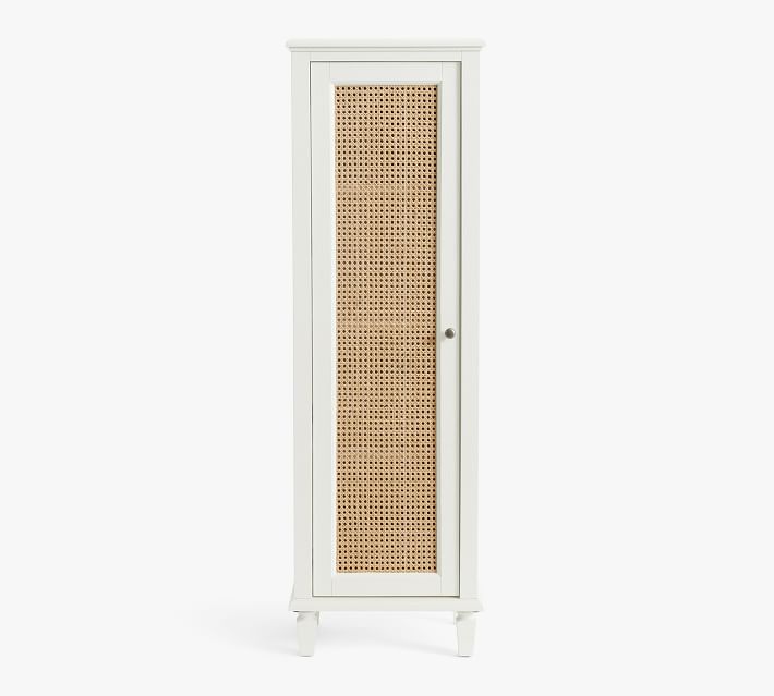 Montauk White Sausalito Floor Storage Linen Closet thumbnail 3