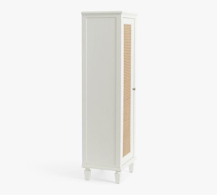 Montauk White Sausalito Floor Storage Linen Closet thumbnail 4