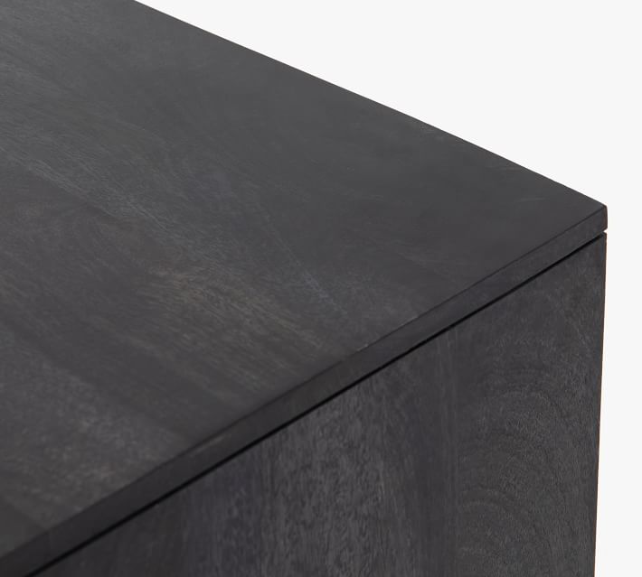 Dolores Cane Media Console Black thumbnail 7