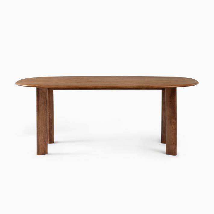Anton Solid Wood Oval Dining Table thumbnail 3