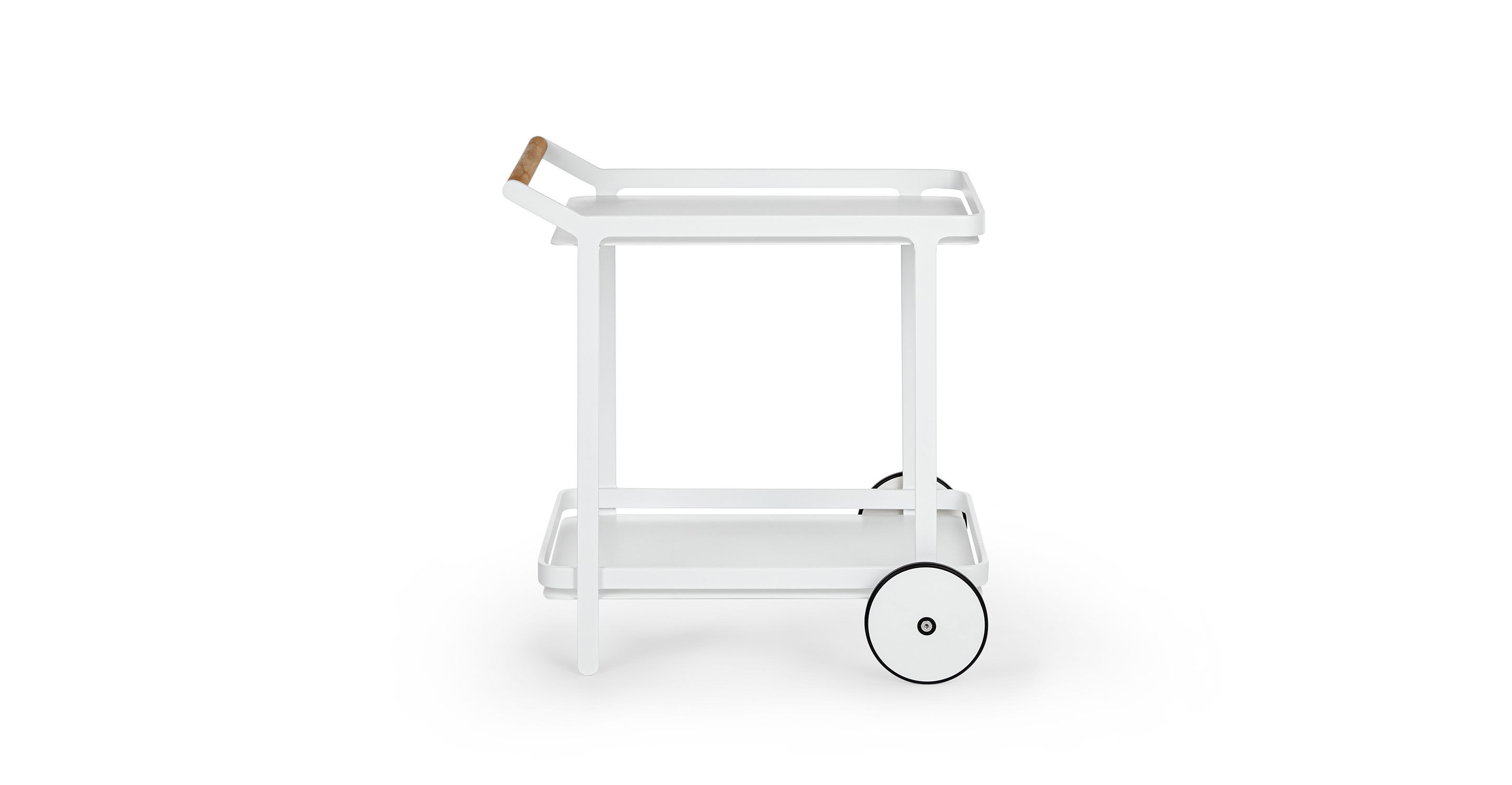 Boden White Bar Cart thumbnail 3