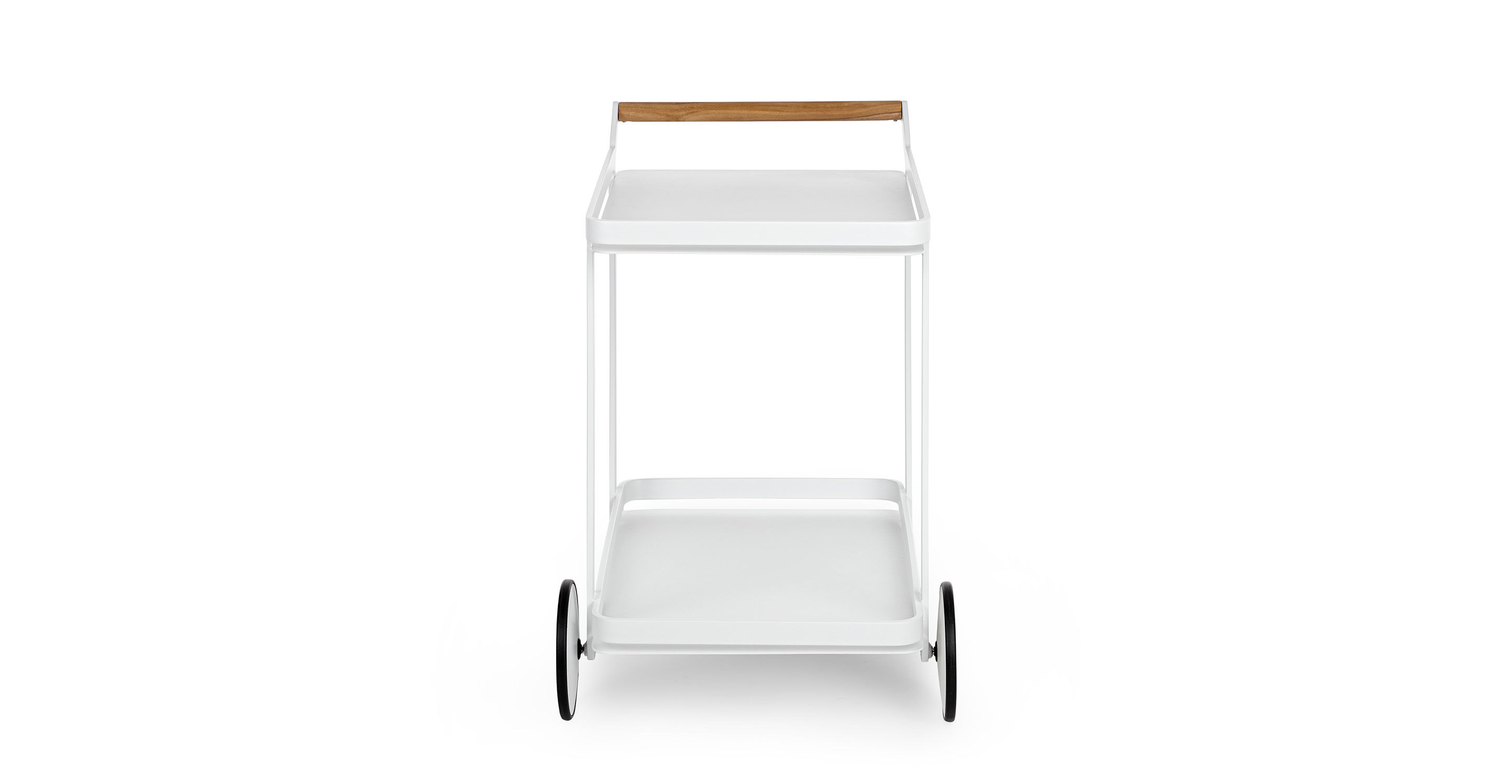Boden White Bar Cart thumbnail 4