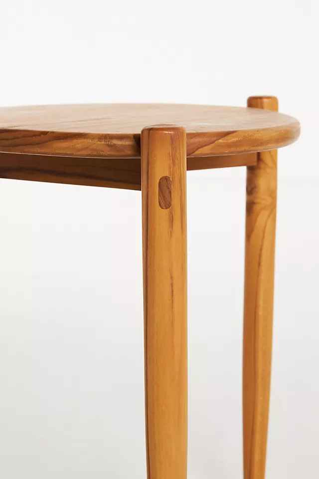 Masaya and Co Teak Telicia Stacking Side Table thumbnail 3