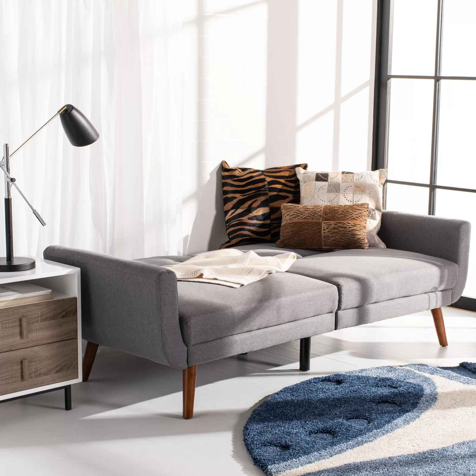 Futton Twin Tufted Back Convertible Sofa thumbnail 8