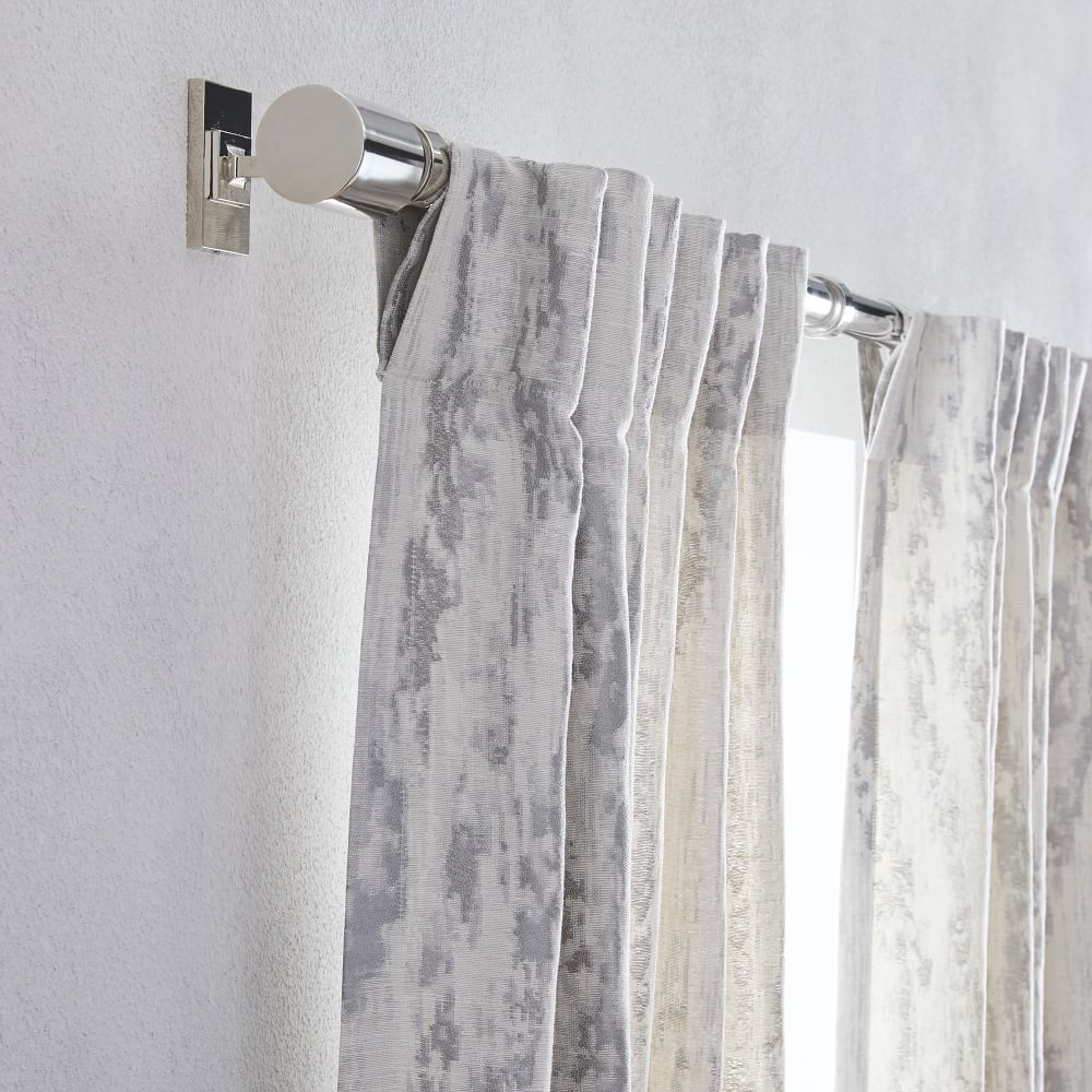 Bark Texture Shine Jacquard Curtain-96" thumbnail 3