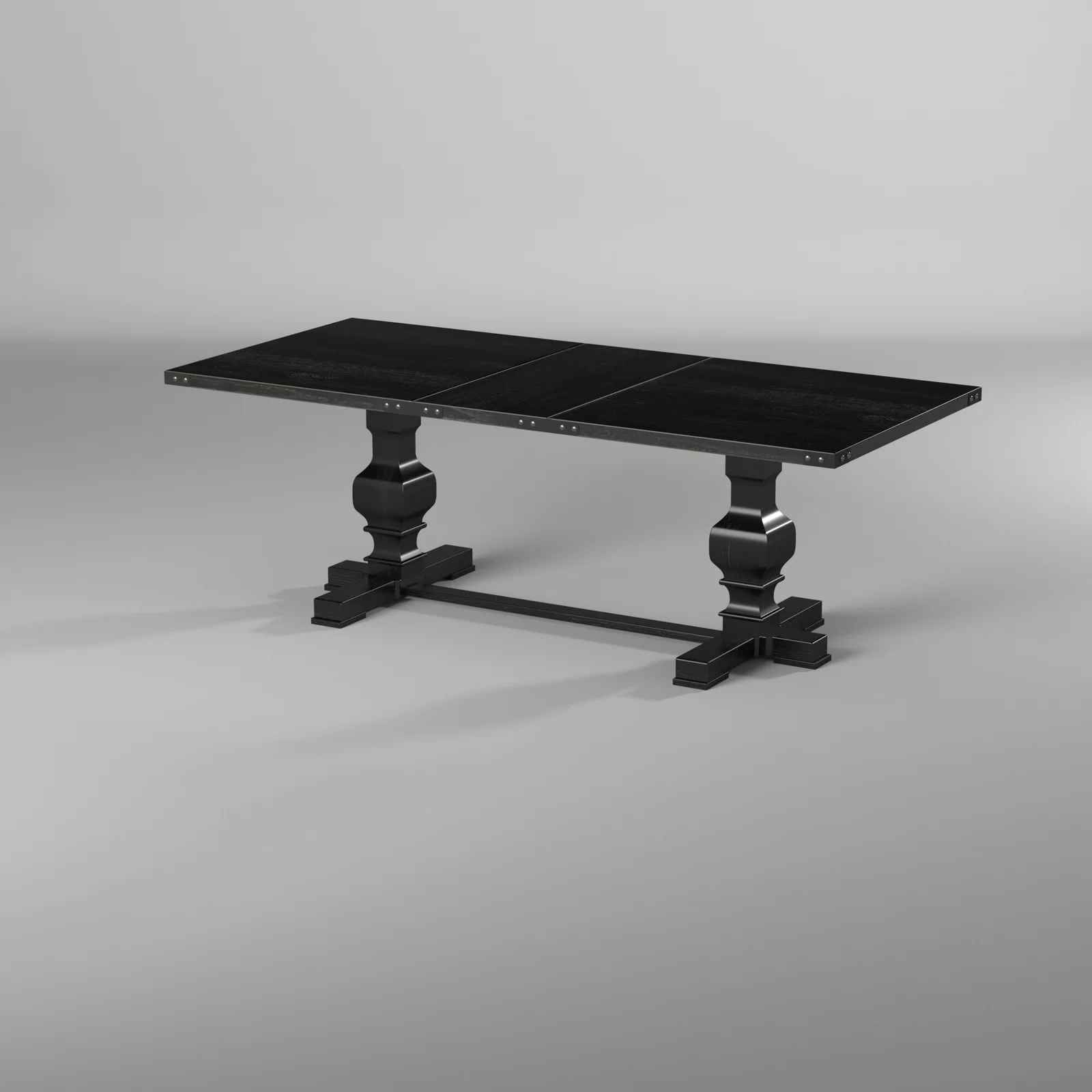 Ramses Trestle Dining Table thumbnail 5
