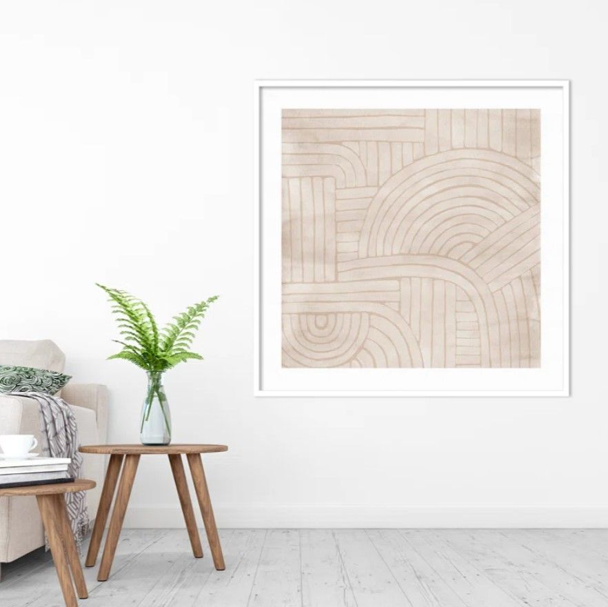 Roaming IV By Urban Road Framed Art Print 41.25"x41.25" thumbnail 3