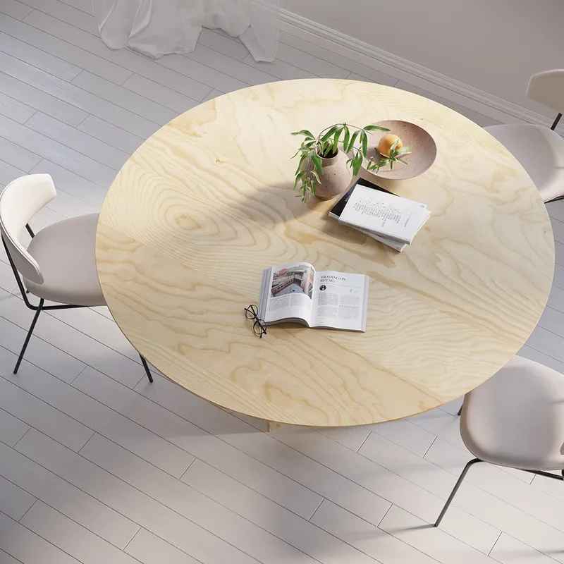 Modern Round Dining Table thumbnail 3