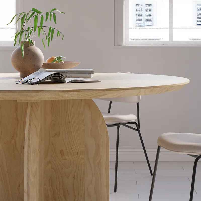 Modern Round Dining Table thumbnail 4