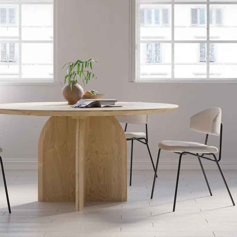 Modern Round Dining Table thumbnail 6