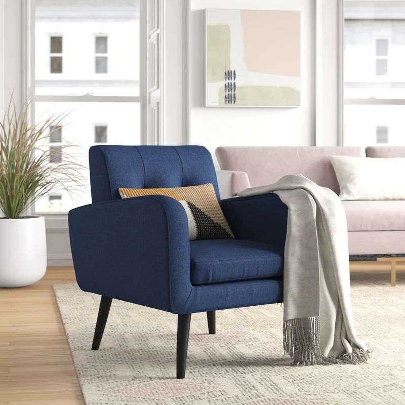 Almeda Tufted Armchair thumbnail 2