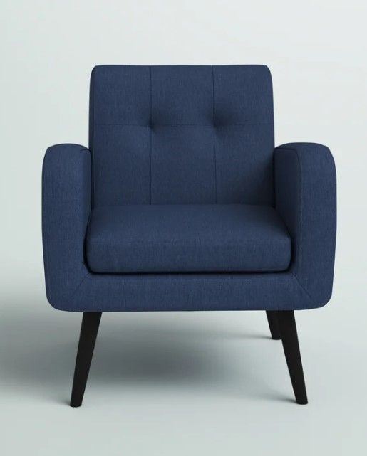 Almeda Tufted Armchair thumbnail 3