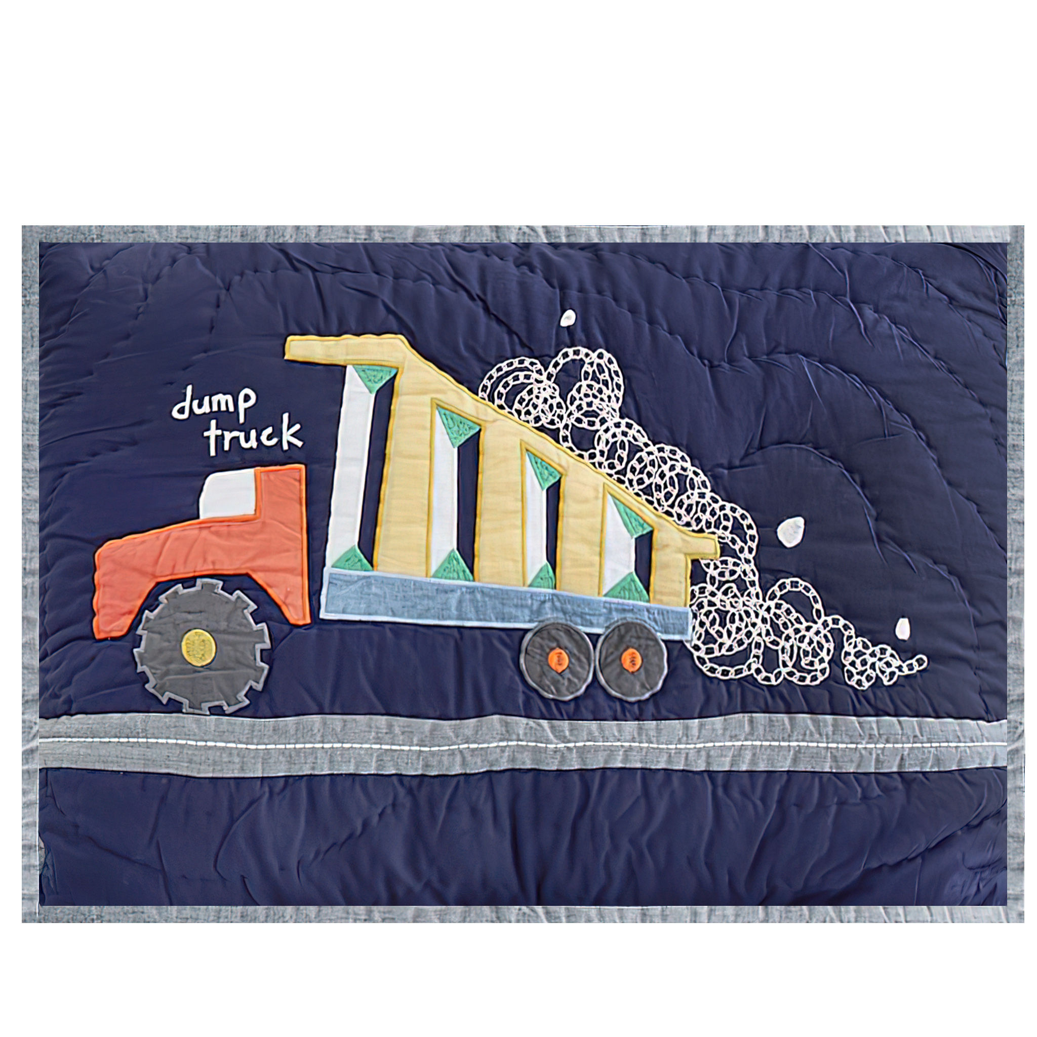 Busy Trucks Bedding Look Standard Sham without Insert-26"x20" thumbnail 4