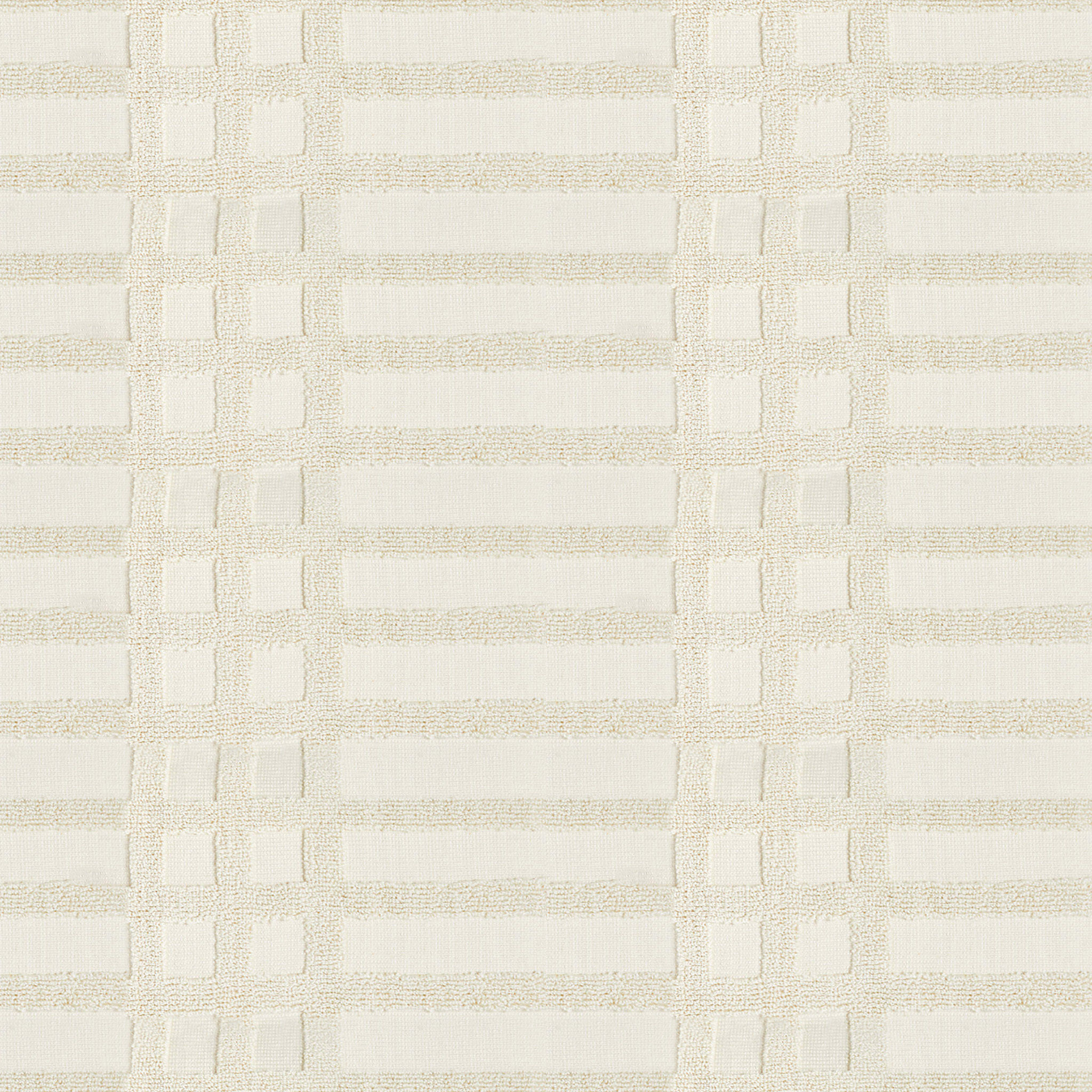 Shinola MackinacTextured Plaid White Outdoor Lumbar Pillow-22"x15" thumbnail 4