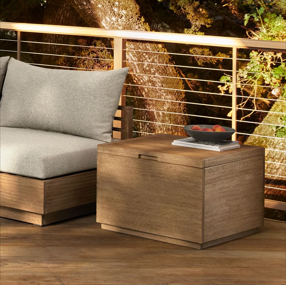 Volume Outdoor Square Storage Side Table thumbnail 2