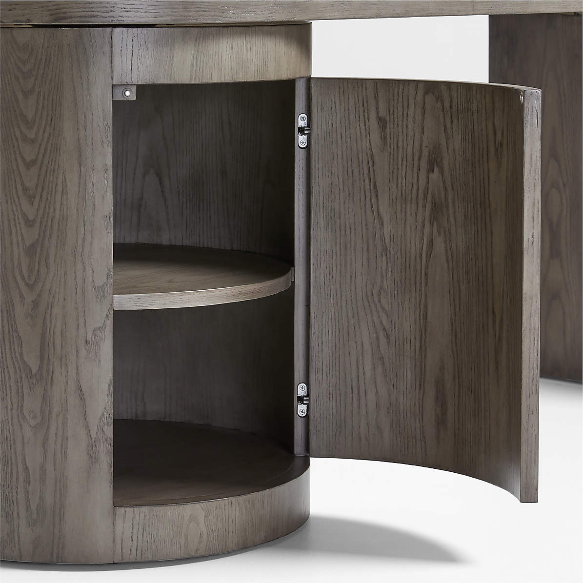 Twist Grey Ash Rotating Desk thumbnail 5