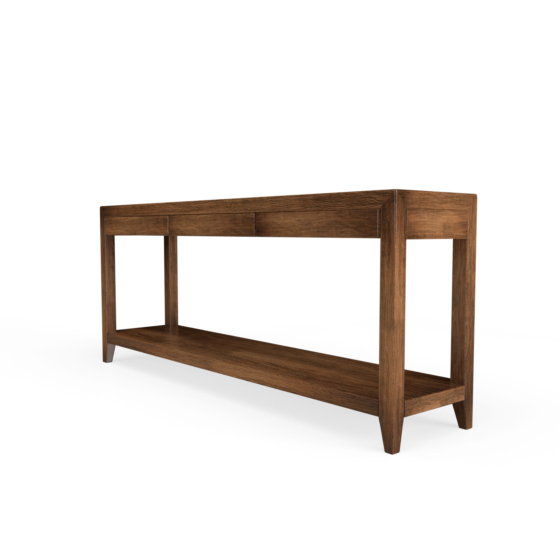 Anton 72'' Solid Wood Console Table thumbnail 2