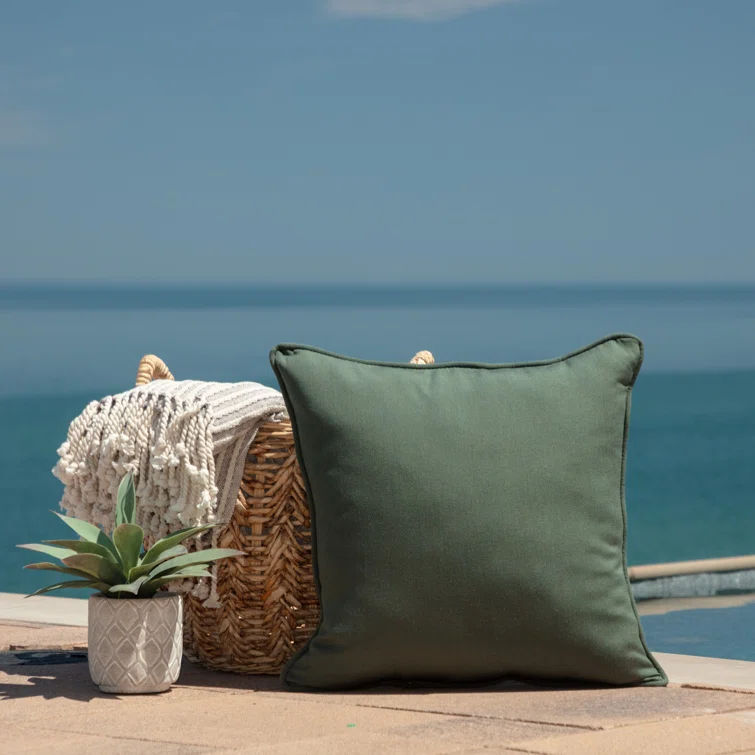 Kulp Outdoor Square Pillow Cover & Insert thumbnail 2