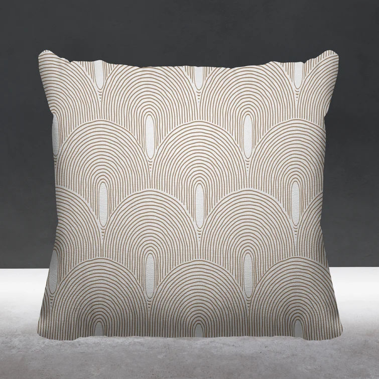Nickolous Abstract Throw Pillow thumbnail 2