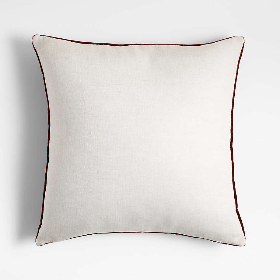 Faux Mohair Throw Pillow With Insert-20"x20" thumbnail 3