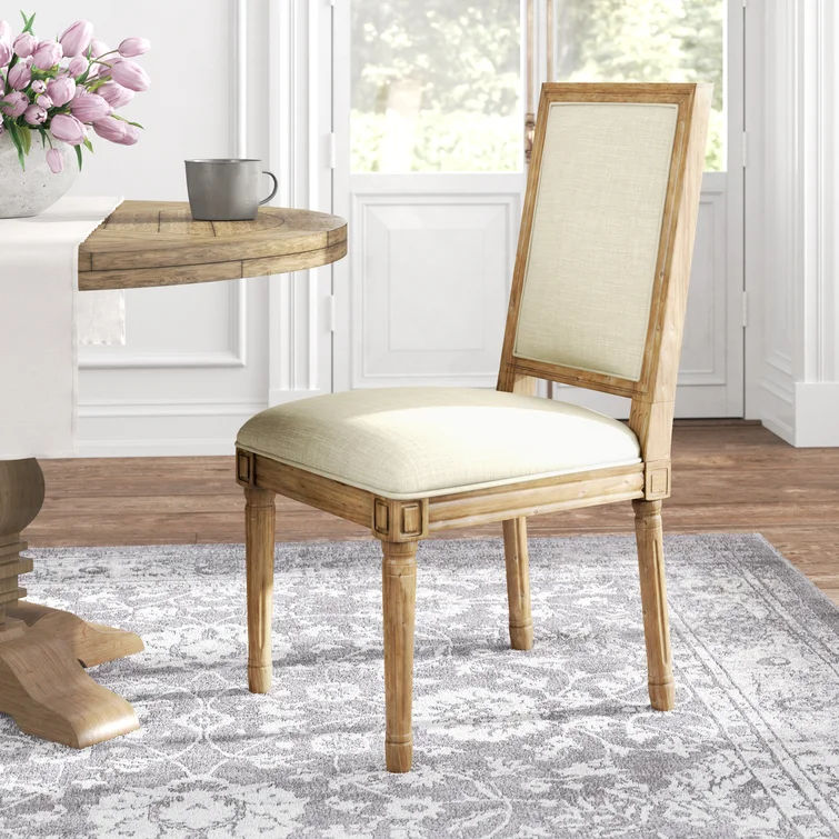 Libretto Linen Side Chair (Set of 2) thumbnail 2