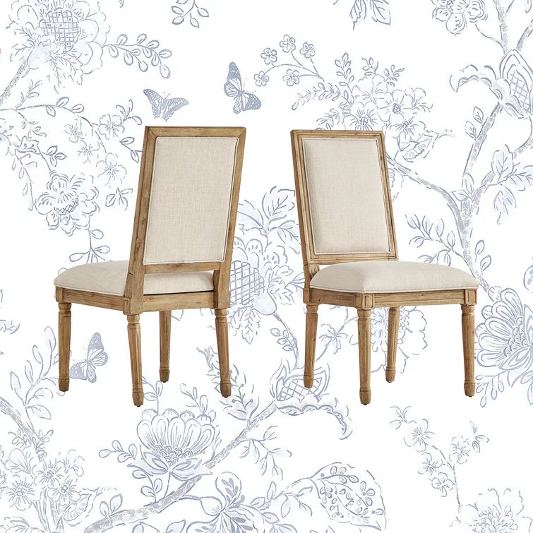 Libretto Linen Side Chair (Set of 2) thumbnail 3
