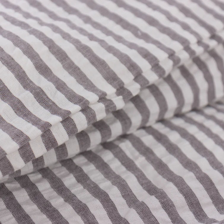 Braylenn 100% Cotton 180 TC Reversible Modern & Contemporary Duvet Cover Set thumbnail 2
