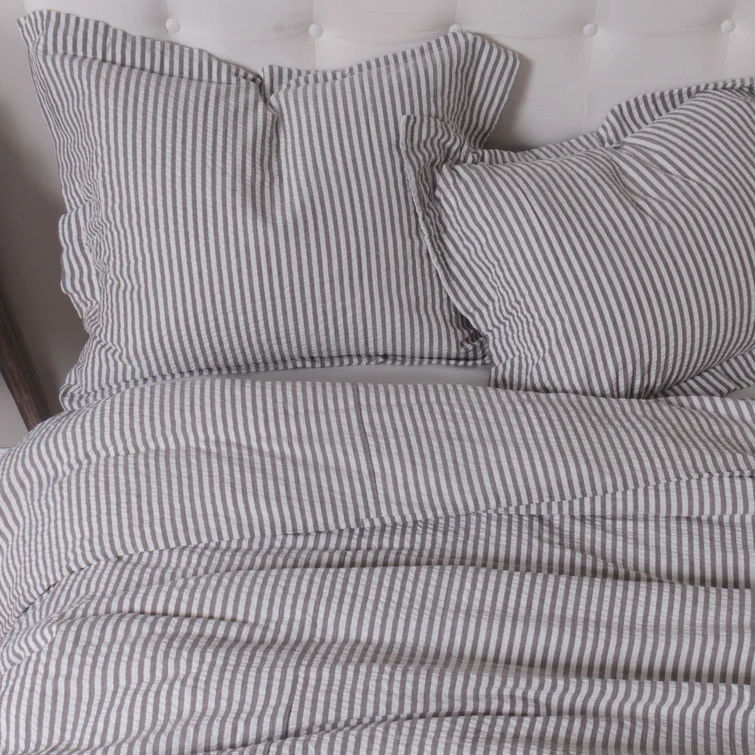 Braylenn 100% Cotton 180 TC Reversible Modern & Contemporary Duvet Cover Set thumbnail 4