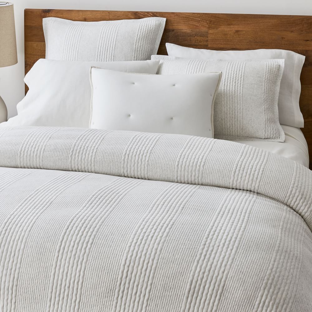 Cotton Cloud Jersey Duvet Cover & Shams thumbnail 2