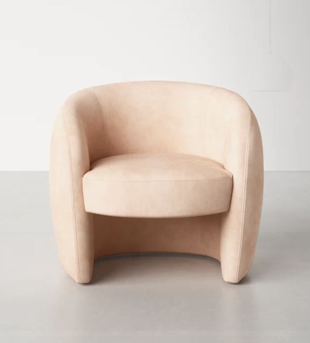 Kearney Upholstered Barrel Chair thumbnail 3