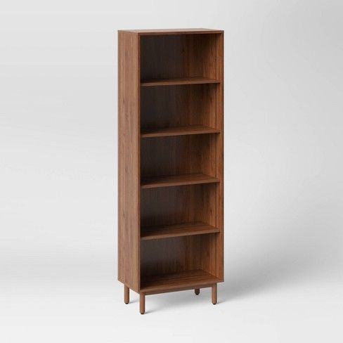 70" Johannson Wood Bookshelf thumbnail 3