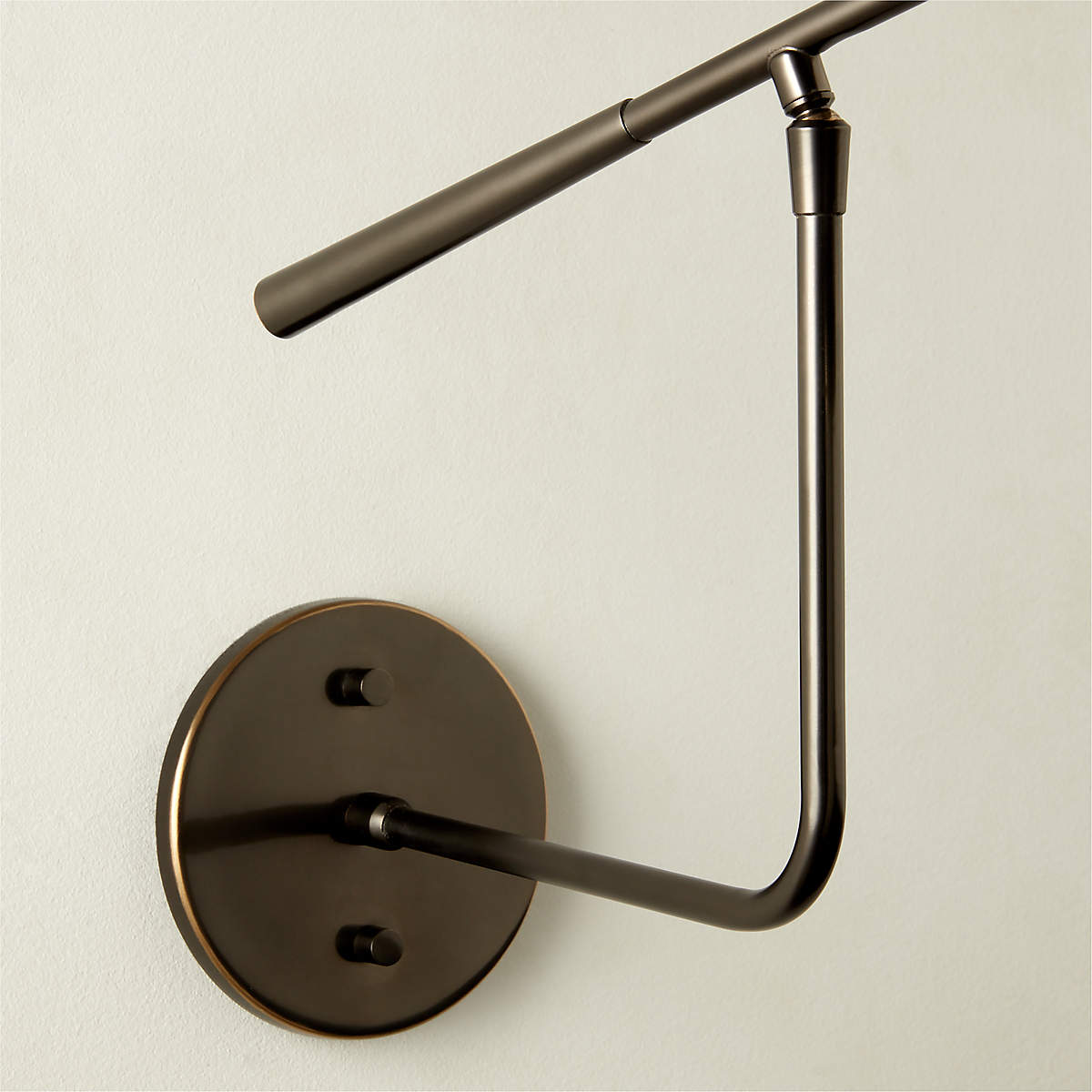BRIO BLACKENED BRASS ARTICULATING WALL SCONCE thumbnail 3
