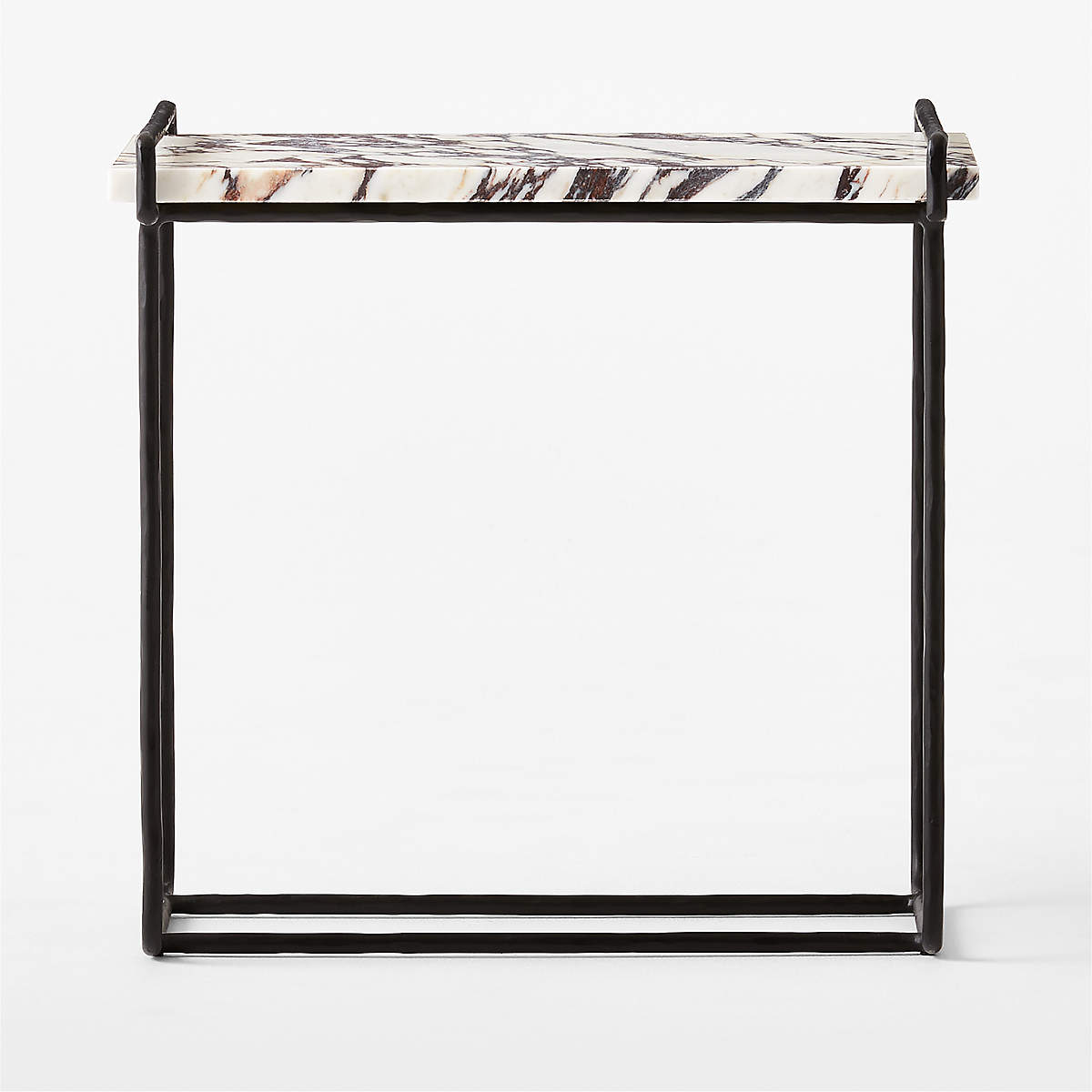 SEFRO MARBLE AND METAL SIDE TABLE thumbnail 2