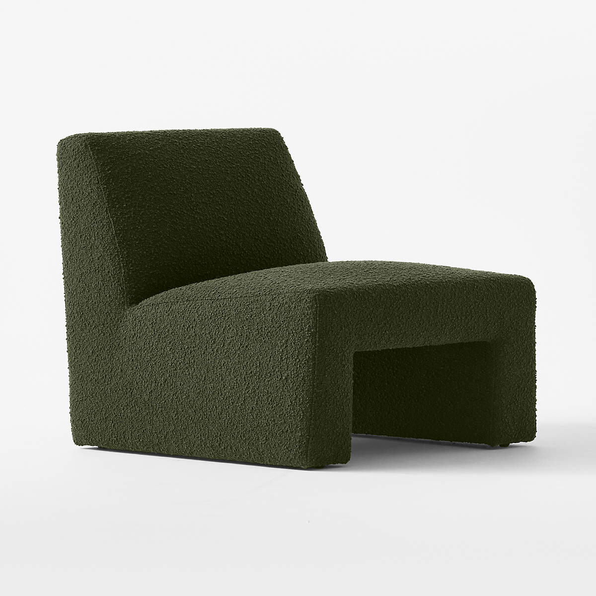 DARIO GREEN BOUCLE ACCENT CHAIR thumbnail 2