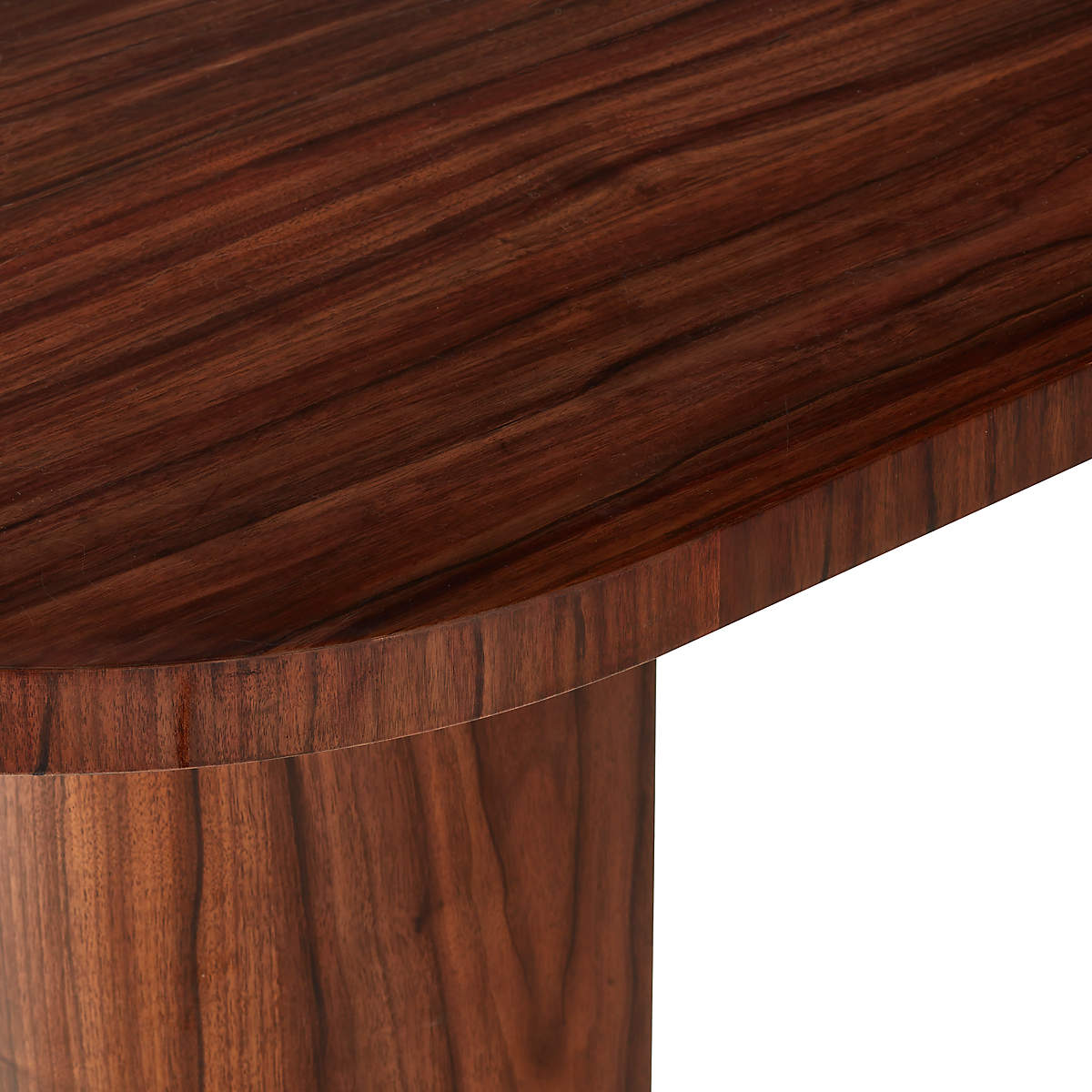 Marisa High-gloss Walnut Desk thumbnail 5