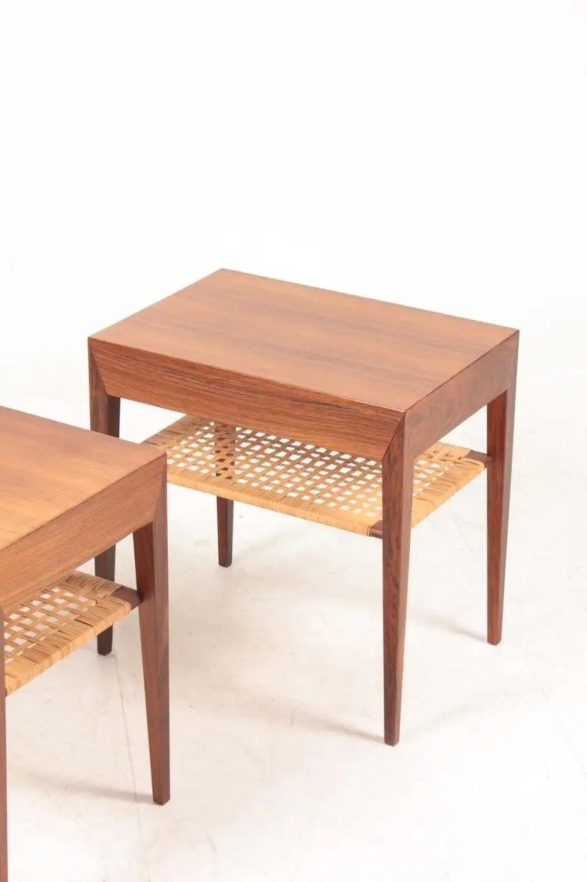 Pair of Danish Midcentury Nightstands thumbnail 2