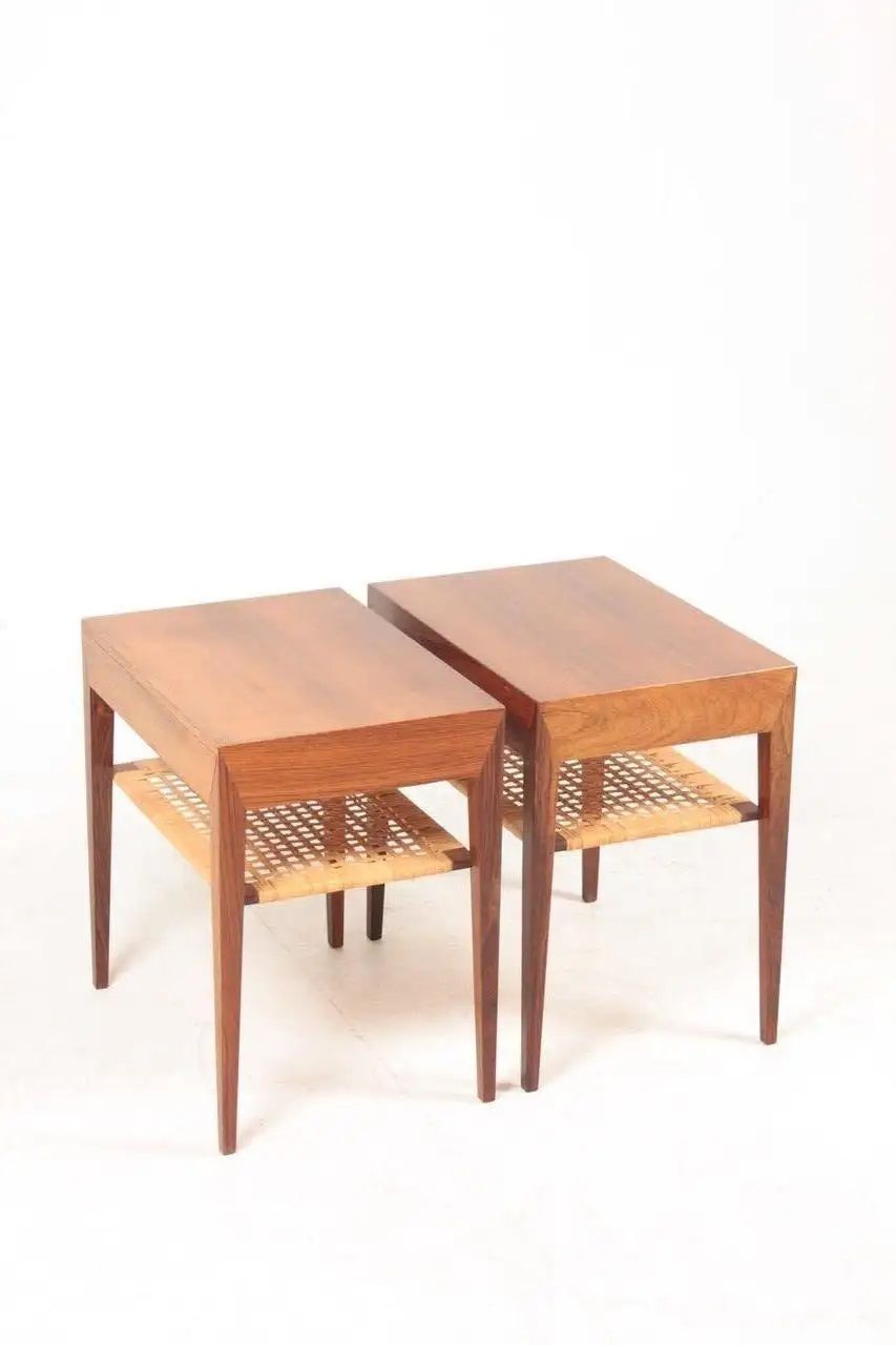 Pair of Danish Midcentury Nightstands thumbnail 4