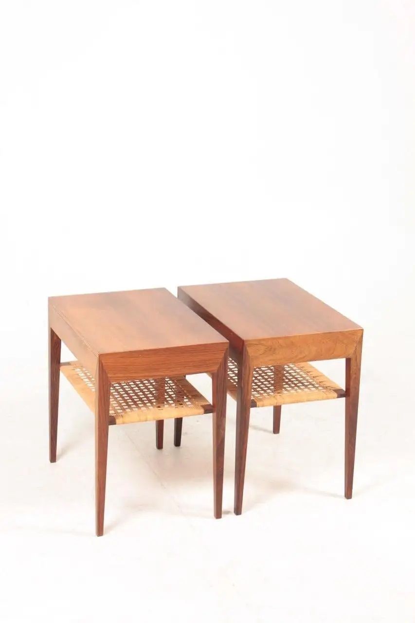 Pair of Danish Midcentury Nightstands thumbnail 5