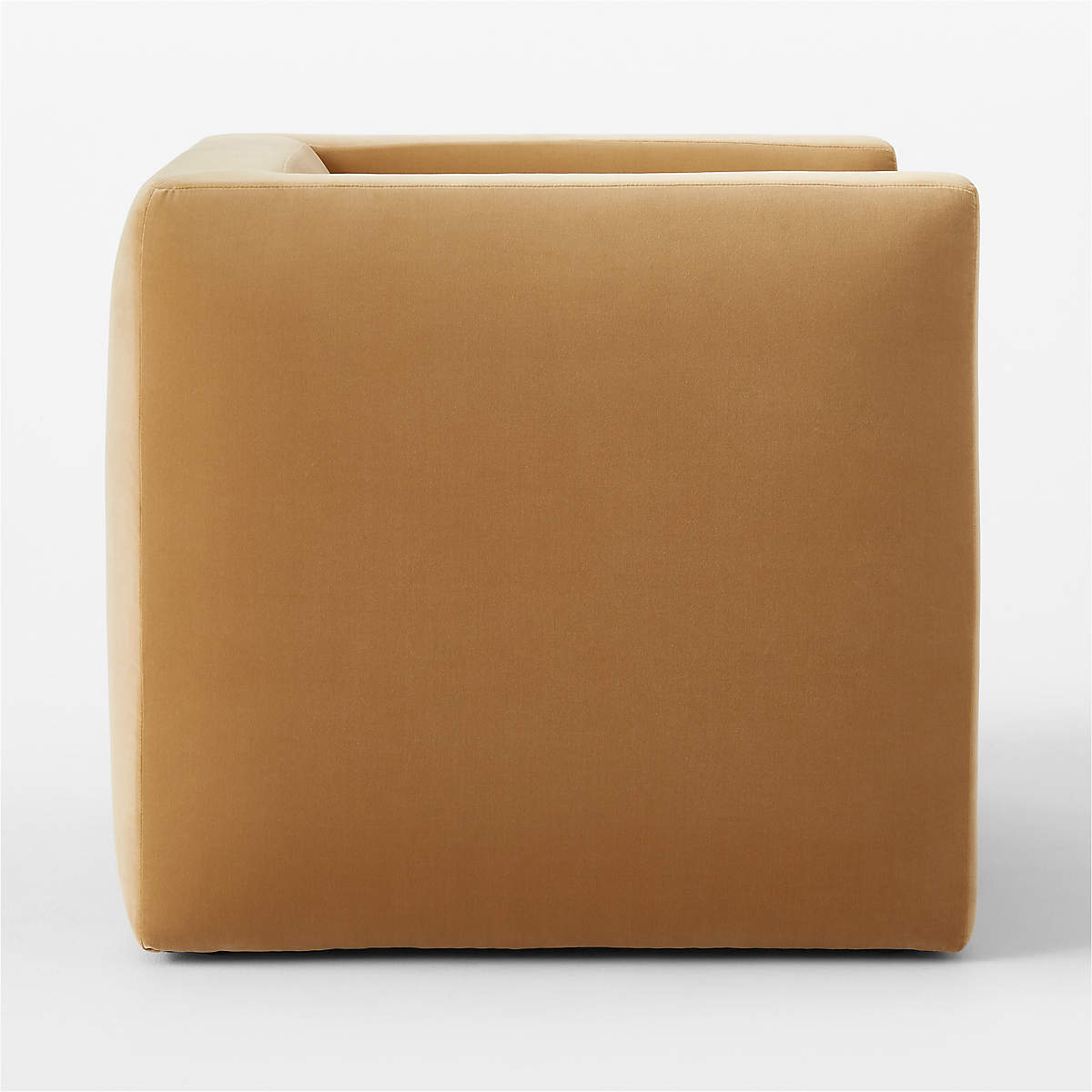 MATRA CAMEL VELVET LOUNGE CHAIR thumbnail 4