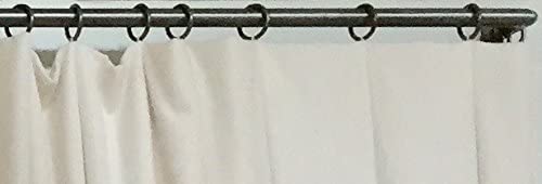 Antique Bronze Drapery Single Rod 24"-48" thumbnail 3
