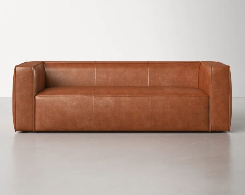 Josiah Leather Sofa thumbnail 3
