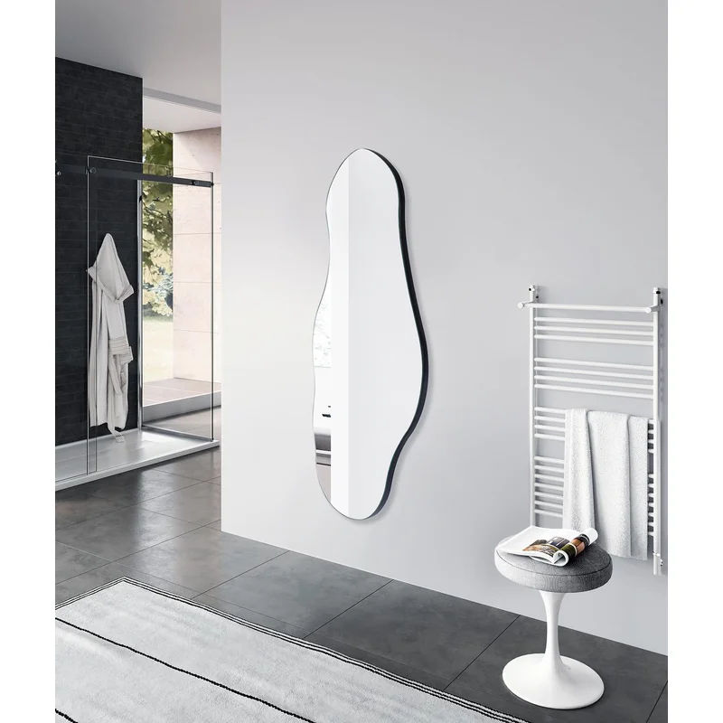 Retro Accent Frameless Mirror thumbnail 2