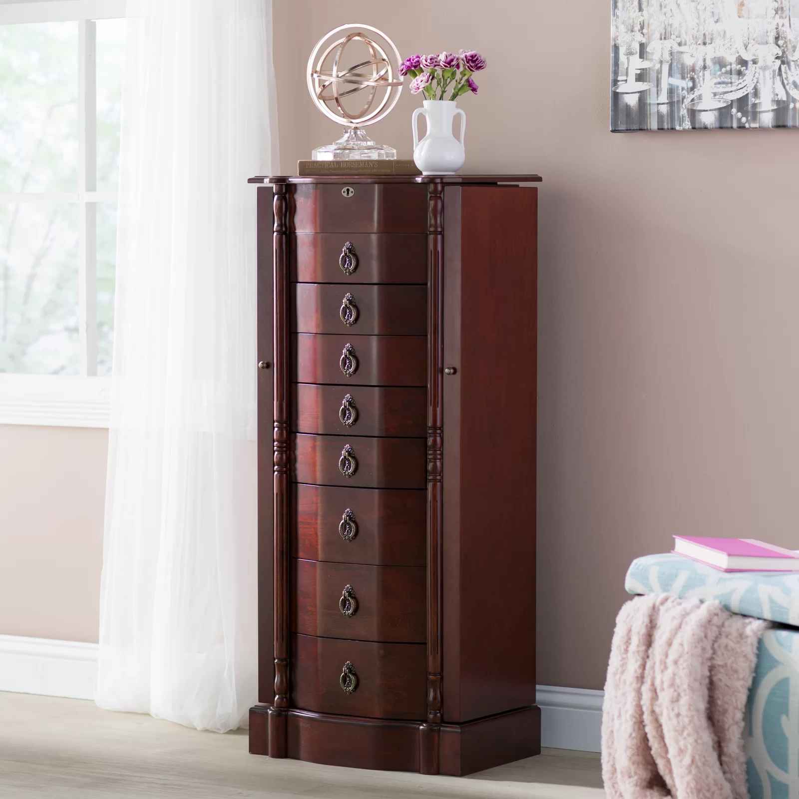 Kennell Jewelry Armoire thumbnail 6