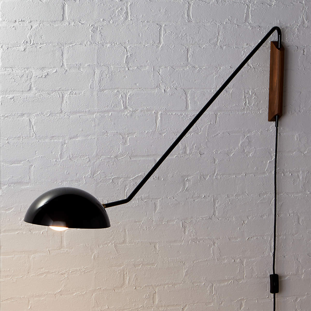 MANTIS SWIVEL WALL SCONCE Black thumbnail 3